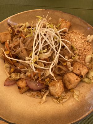 Vegan Tofu Pad Thai  at Spice in Hvar