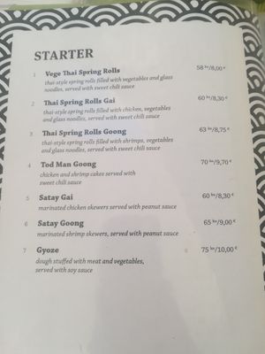 Also here several vegan options (just asked to make sure) at Spice in Hvar