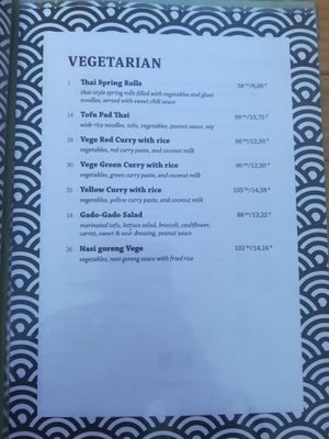 Should be vegan as well, just ask to make sure at Spice in Hvar