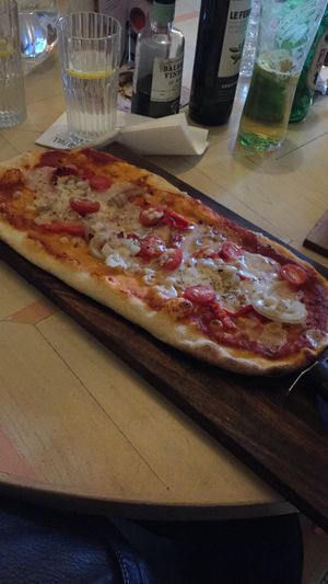 Vegan Pizza at ASK Italian in Lichfield