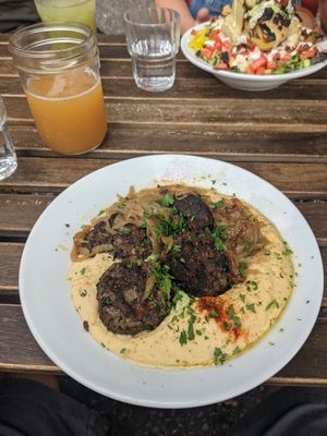 Chickebab at Chickpea Restaurant in Vancouver