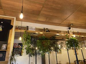 Decor at Chickpea Restaurant in Vancouver