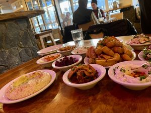 Hafla!!! #Veganuary at Chickpea Restaurant in Vancouver