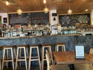   at Chickpea Restaurant in Vancouver