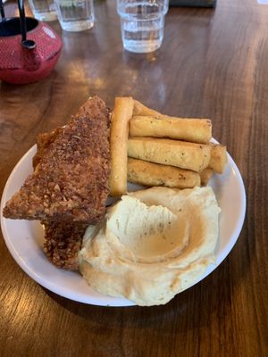 Kids meal   at Chickpea Restaurant in Vancouver