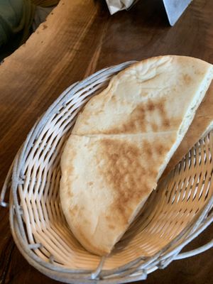 Pita  at Chickpea Restaurant in Vancouver