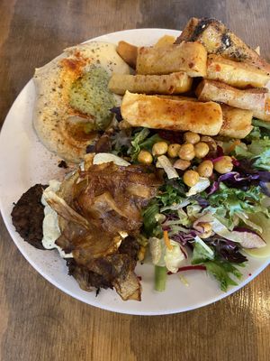   at Chickpea Restaurant in Vancouver