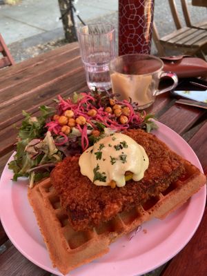   at Chickpea Restaurant in Vancouver