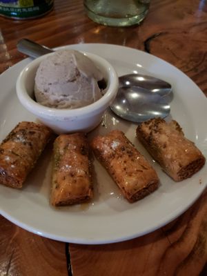 Fairy baklava at Chickpea Restaurant in Vancouver