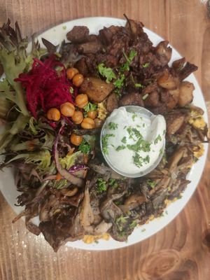  at Chickpea Restaurant in Vancouver