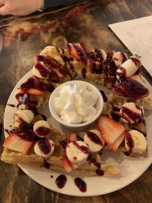   at Chickpea Restaurant in Vancouver