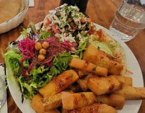 Cauliflower of Life platter - 5/5 at Chickpea Restaurant in Vancouver