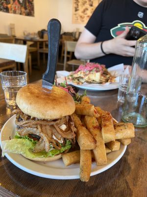   at Chickpea Restaurant in Vancouver