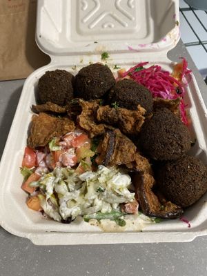   at Chickpea Restaurant in Vancouver