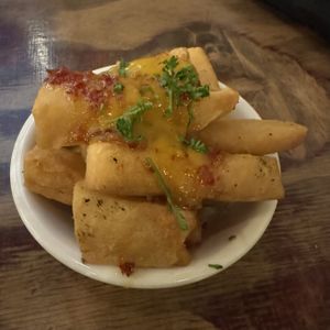   at Chickpea Restaurant in Vancouver