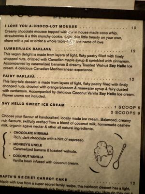   at Chickpea Restaurant in Vancouver