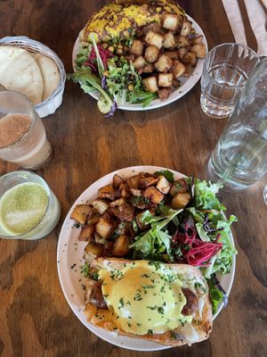   at Chickpea Restaurant in Vancouver