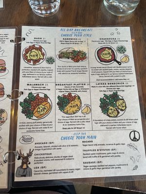   at Chickpea Restaurant in Vancouver