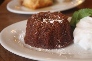 Saftas Secret Carrot Cake at Chickpea Restaurant in Vancouver
