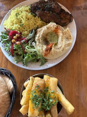   at Chickpea Restaurant in Vancouver