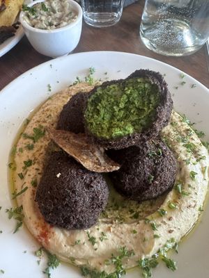 Falafel Platterr  at Chickpea Restaurant in Vancouver