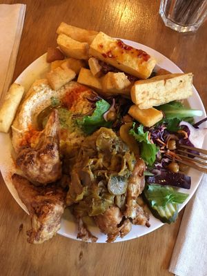 Kasum  at Chickpea Restaurant in Vancouver