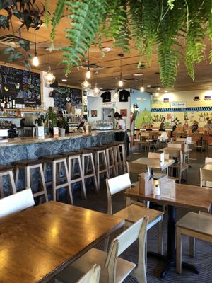 Inside. at Chickpea Restaurant in Vancouver