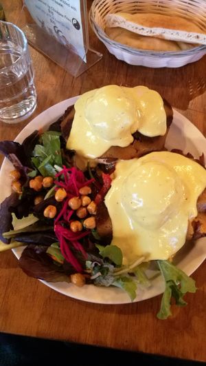 Benechik at Chickpea Restaurant in Vancouver