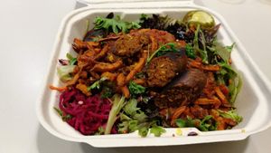 Shakshuka at Chickpea Restaurant in Vancouver