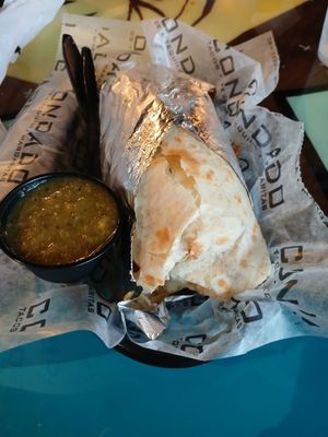 Veggie chorizo burrito at Condado Tacos - Fenlon in Columbus