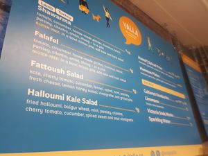 Yalla Menu at Yalla in Victoria