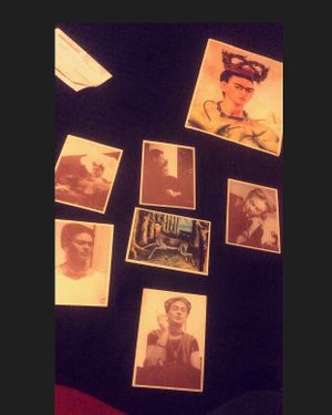 Frida kahlo  at Casey's Cupcakes in Riverside