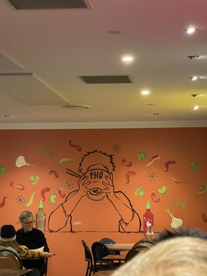 Nice artwork   at Pho Phu Quoc in Dickson
