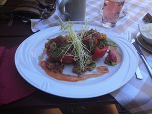 Gefüllte Paprika at Sembries in Speyer