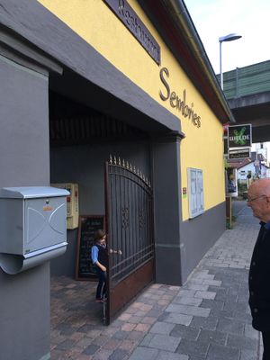 Outside  at Sembries in Speyer