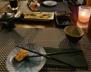 Tofu steak at Itadakizen in Shrewsbury