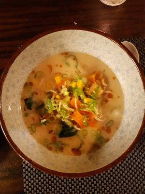 Miso ramen at Itadakizen in Shrewsbury