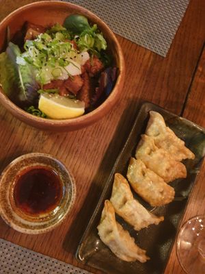 Gyozas at Itadakizen in Shrewsbury