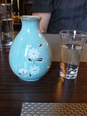 Sake at Itadakizen in Shrewsbury