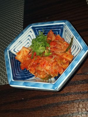 Can't remember....it was spicy at Itadakizen in Shrewsbury