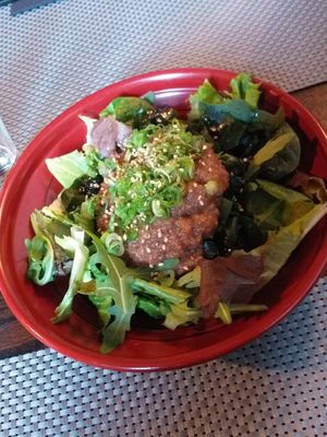 Green salad. at Itadakizen in Shrewsbury