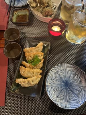 Vegetable gyoza   at Itadakizen in Shrewsbury