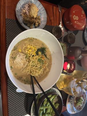 Tonkotsu ramen   at Itadakizen in Shrewsbury