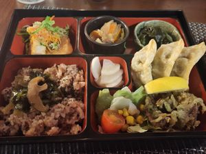 Bento box at Itadakizen in Shrewsbury