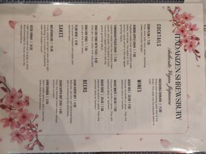  at Itadakizen in Shrewsbury