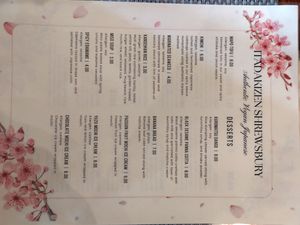  at Itadakizen in Shrewsbury