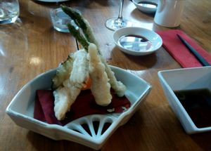 Tempura at Itadakizen in Shrewsbury