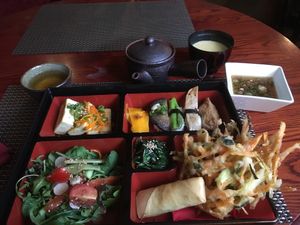 Specials Benti box of the day at Itadakizen in Shrewsbury