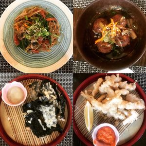 Every one of these dishes was delicious!!!  at Itadakizen in Shrewsbury