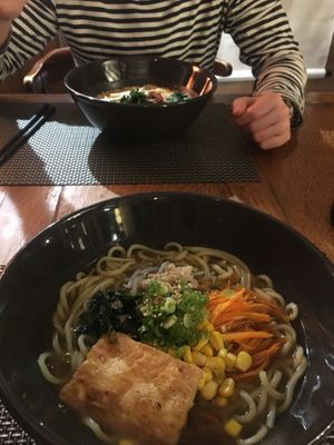 Miso ramen at Itadakizen in Shrewsbury